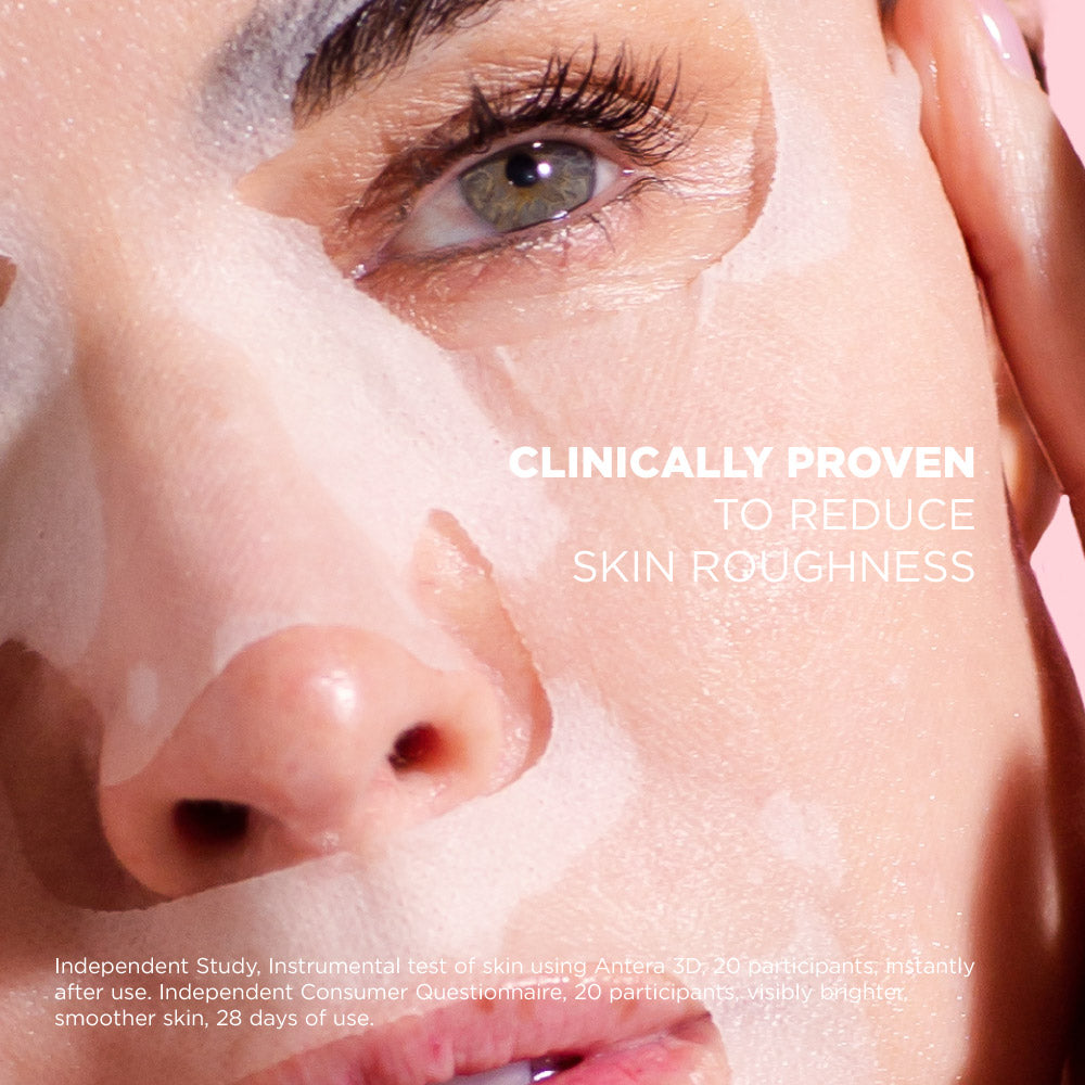 Masque facial éclaircissant à la vitamine C en 2 étapes