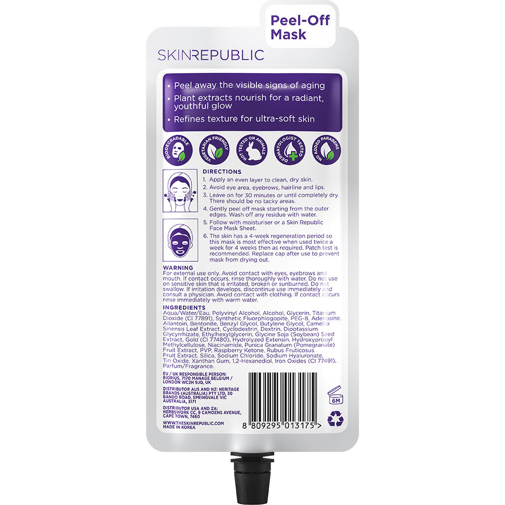 Gold Peel-Off Sheet Mask
