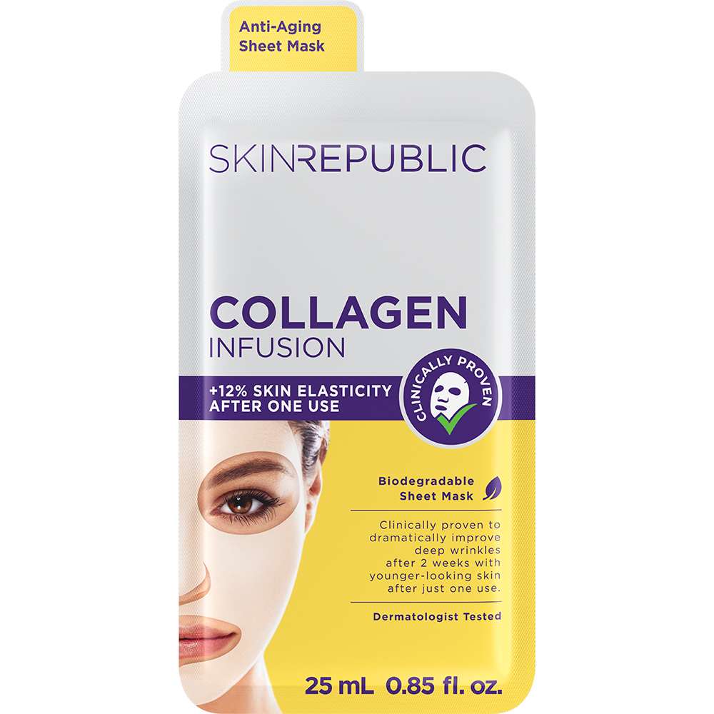 Collagen Infusion Gesichts-Tuchmaske