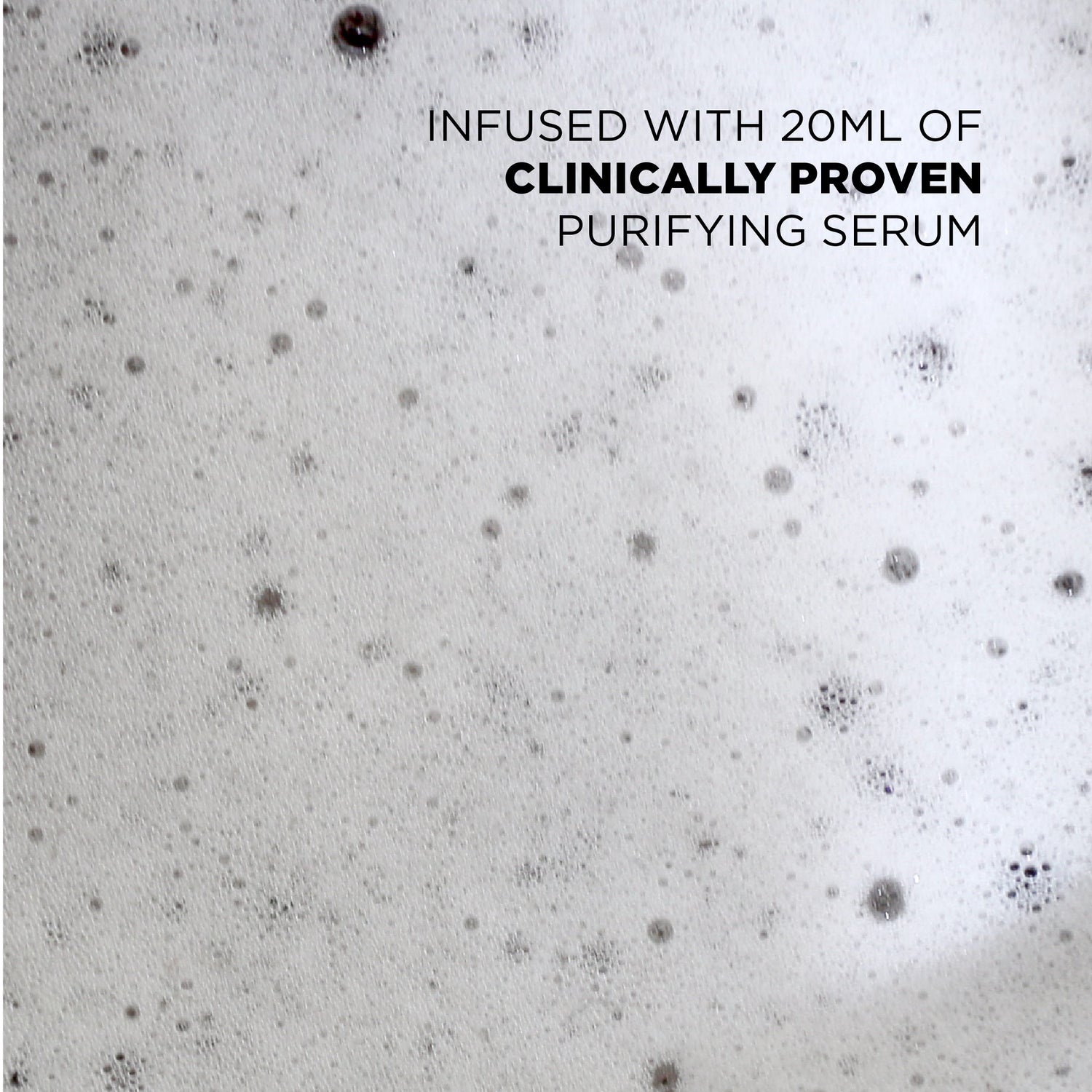 Bubble Purifying und Aktivkohle Maske