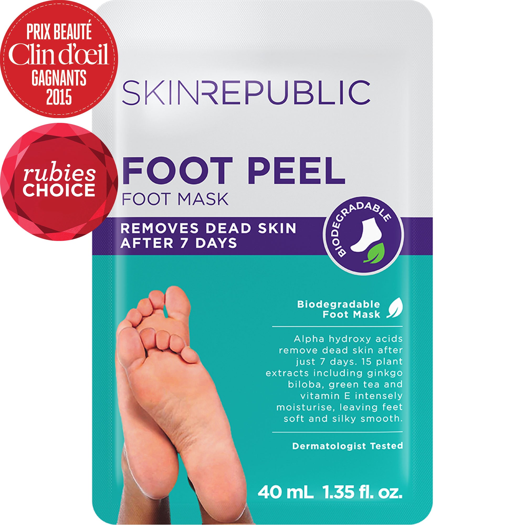 Masque pour les pieds