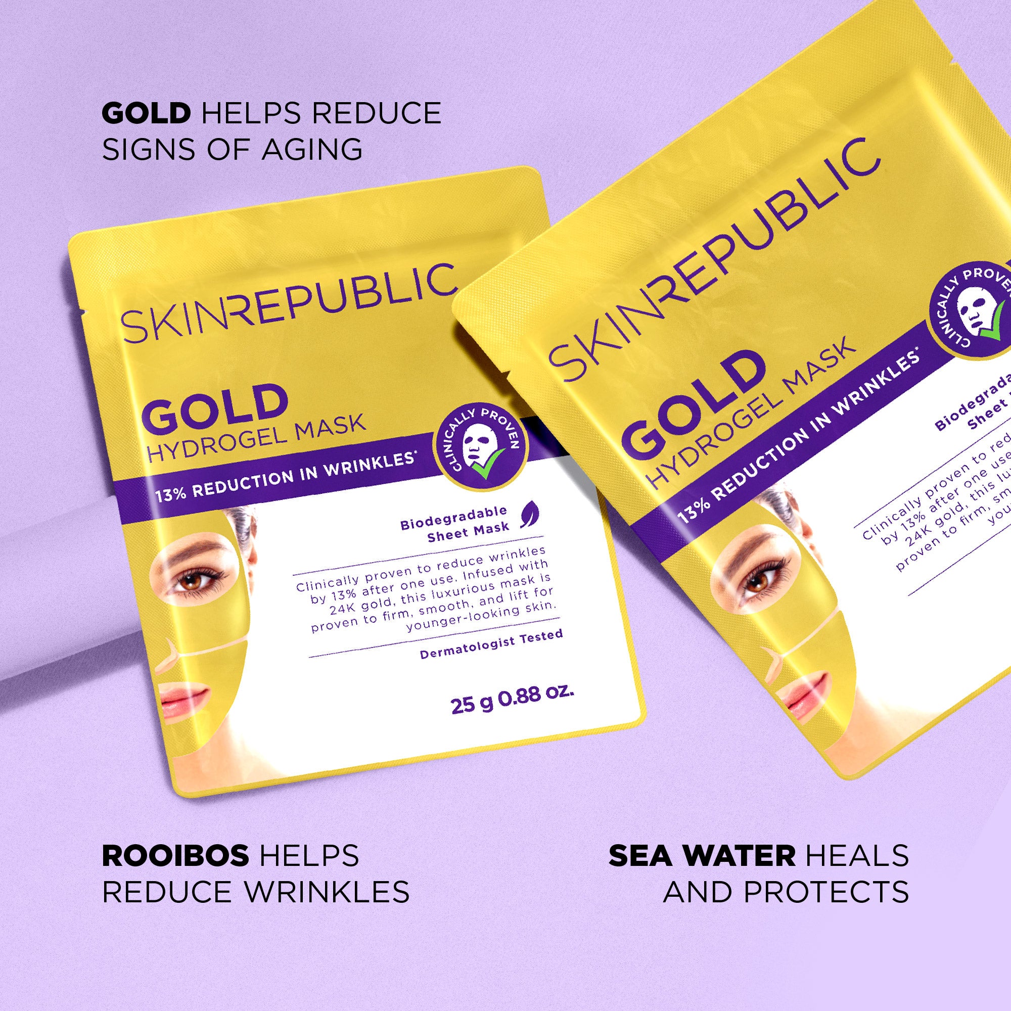 Gold Hydrogel Sheetmask
