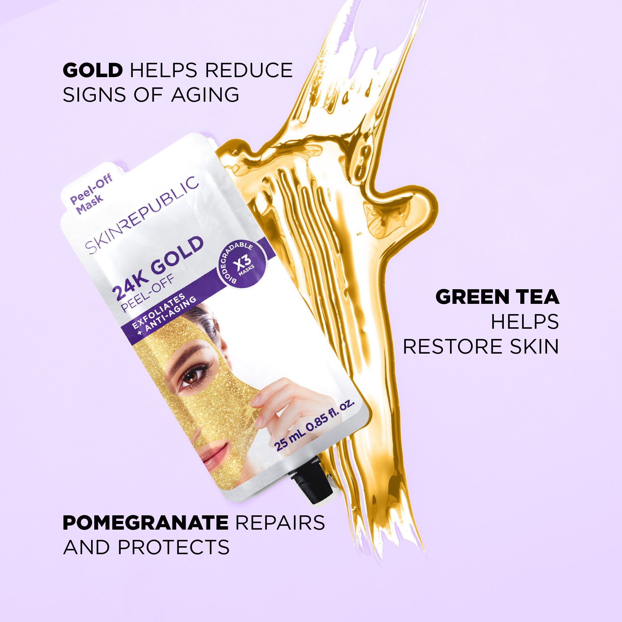 Gold Peel-Off Sheet Mask