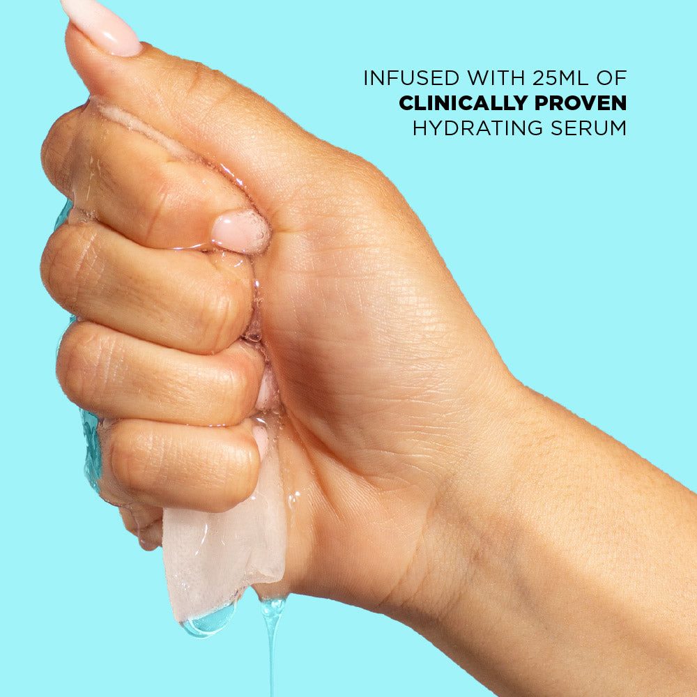 Hyaluronic Acid + Collagen Gesichts-Tuchmaske mit Hyaluronsäure