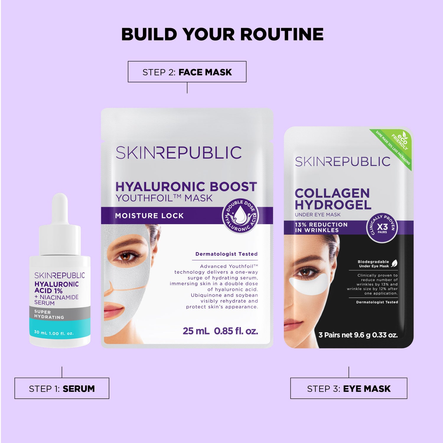 Masque en tissu pour le visage Hyaluronic Boost Youthfoil™