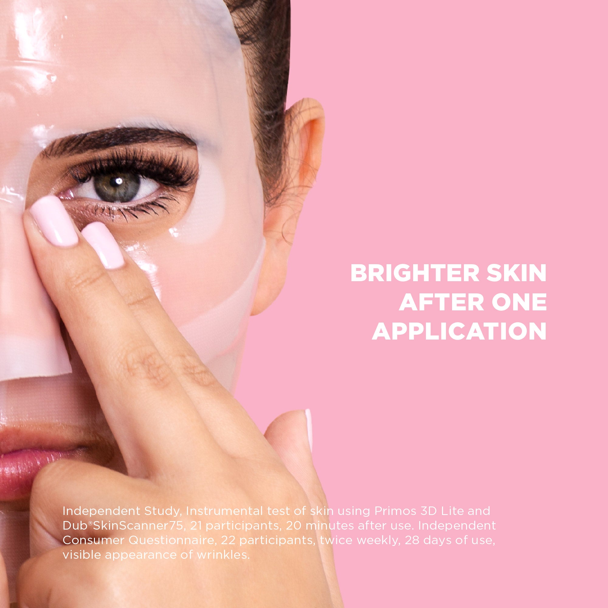 Retinol hydrogel face mask