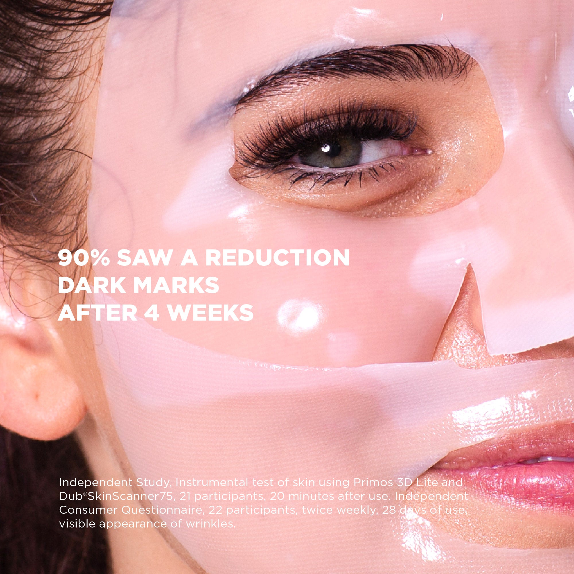 Retinol hydrogel face mask