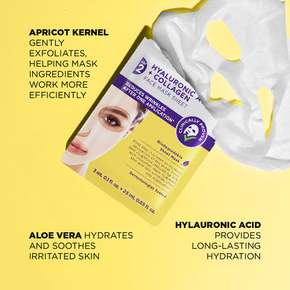 Masque facial en 2 étapes à l&