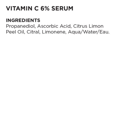 Sérum Vitamine C 6%