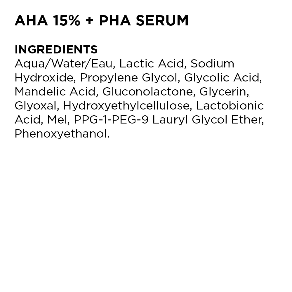 AHA 15%  Serum