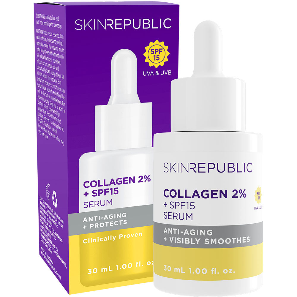 Collagène 2% + Sérum SPF15
