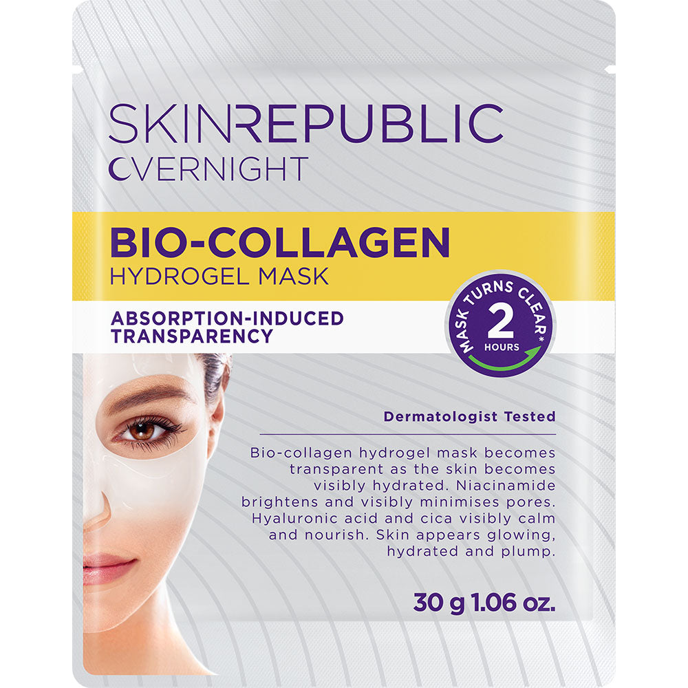 Kollagen Overnight Hydrogel Maske von Skin Republic im Vorratspack