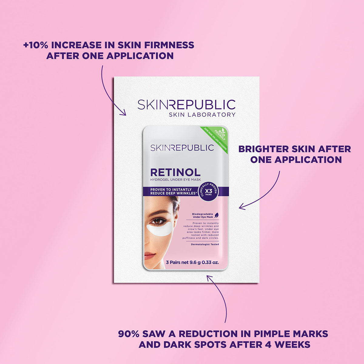 Retinol Hydrogel-Augenpatches (3 Paare)