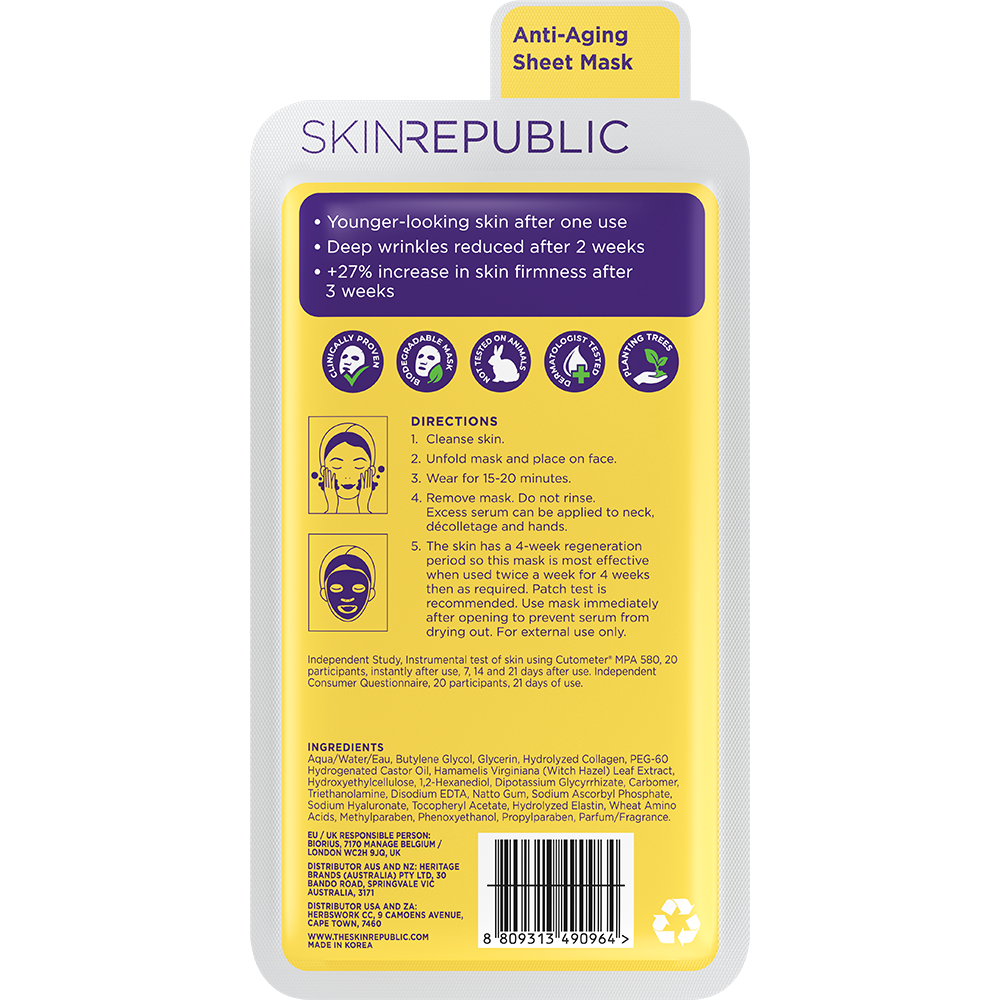 Masque pour le visage à l&