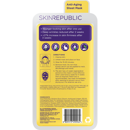 Masque pour le visage à l&