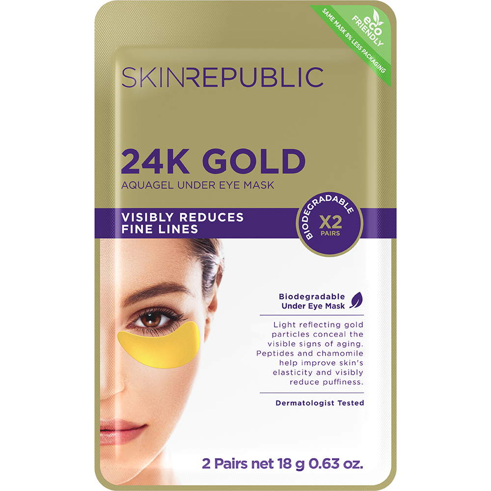 Gold Aquagel Under Eye Patch (2 paires)