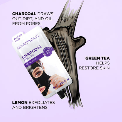 Charcoal Peel-Off Gesichtsmaske