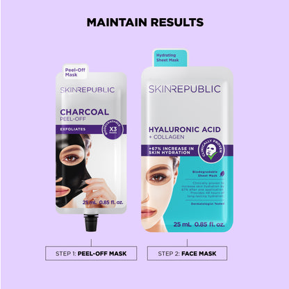 Charcoal Peel-Off Gesichtsmaske