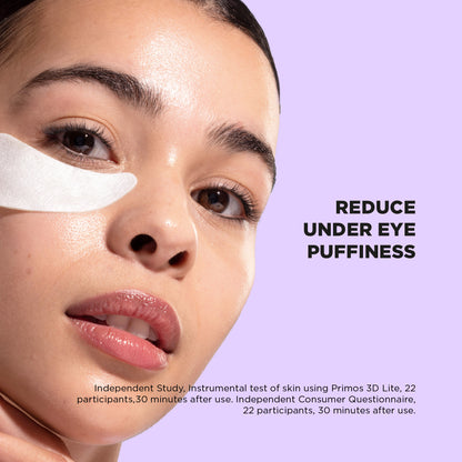 Coussinets pour les yeux au collagène hydrogel (3 paires) Masque pour les yeux
