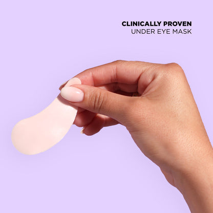 Coussinets pour les yeux au collagène hydrogel (3 paires) Masque pour les yeux