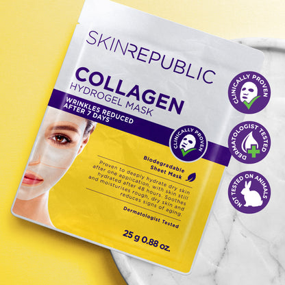 Masque visage en feuille d&