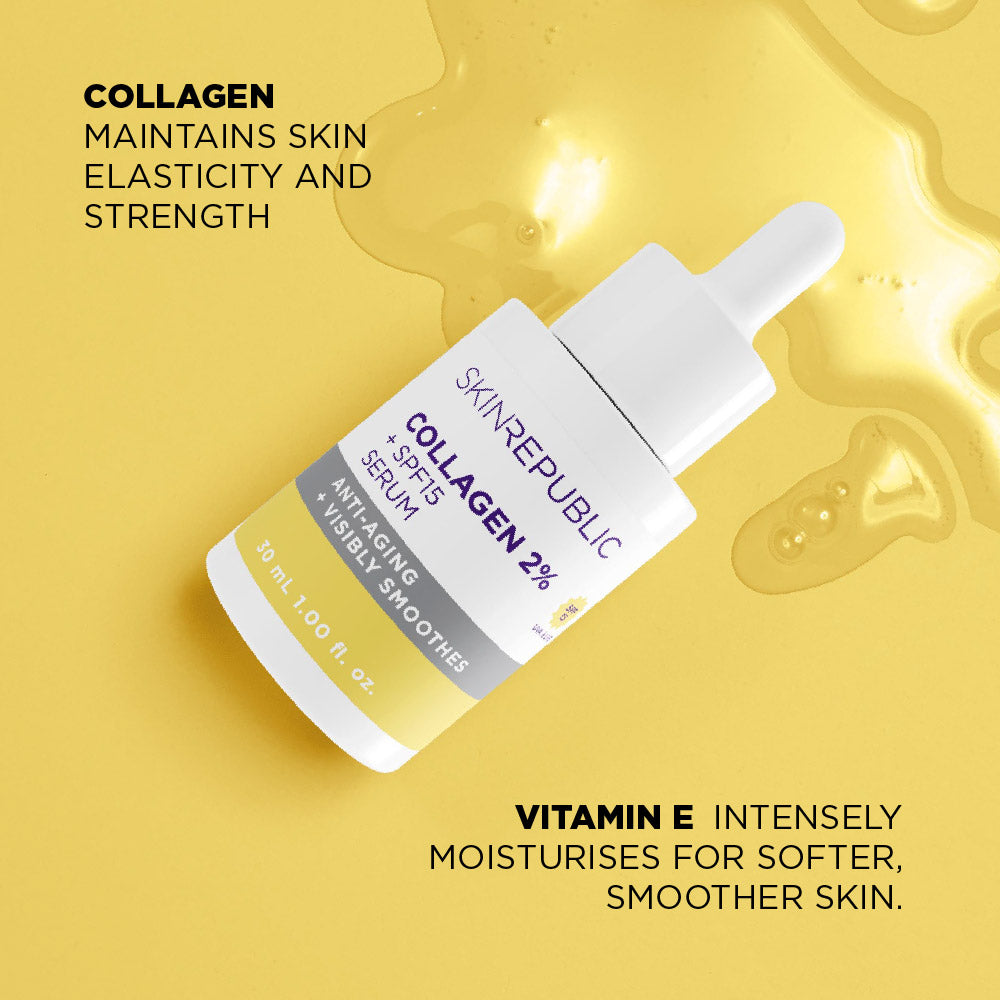 Collagène 2% + Sérum SPF15
