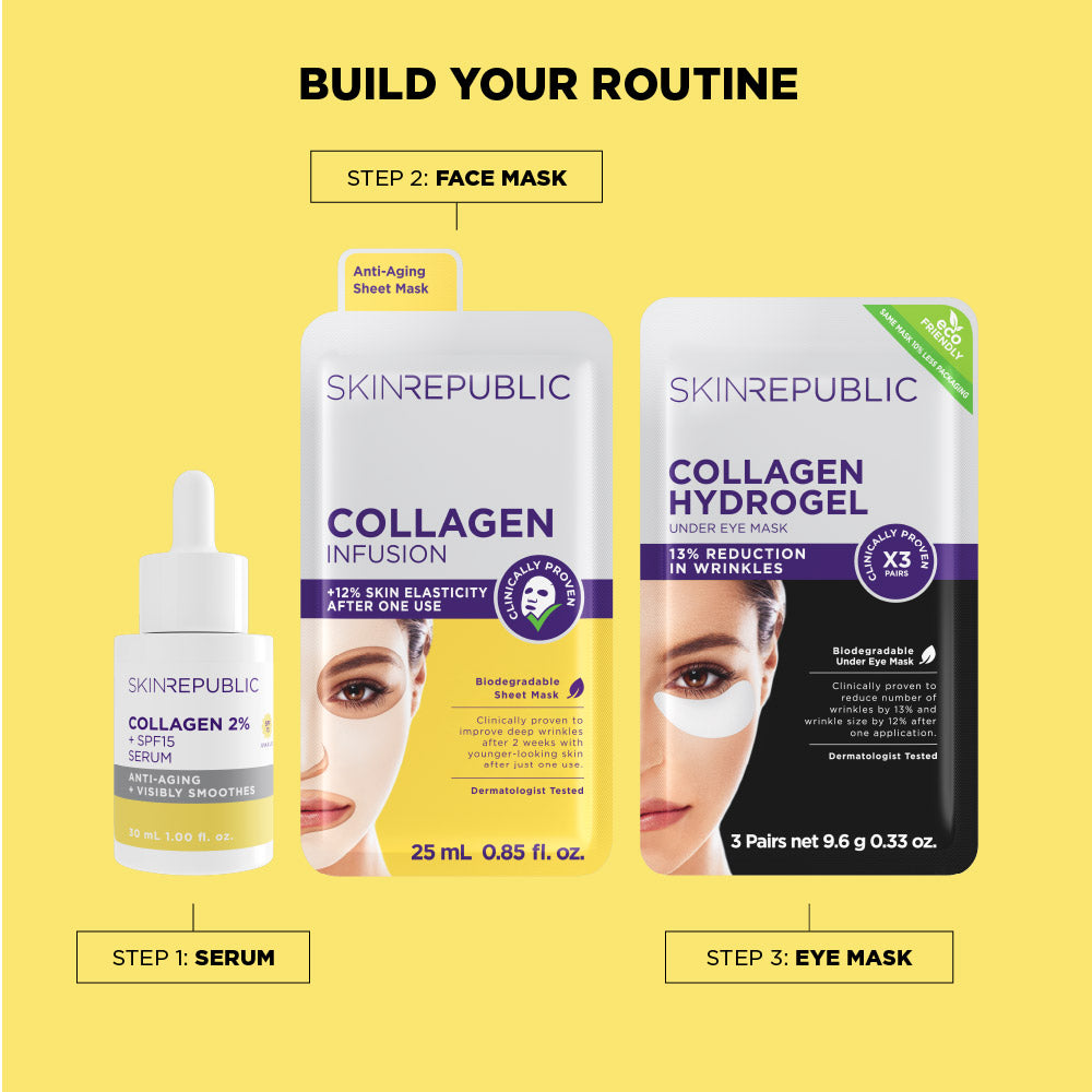 Collagène 2% + Sérum SPF15