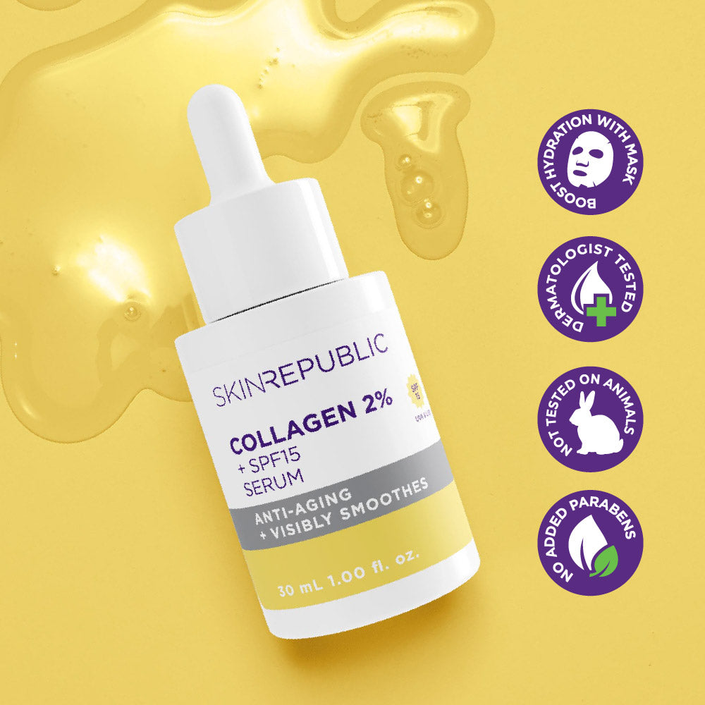 Collagène 2% + Sérum SPF15