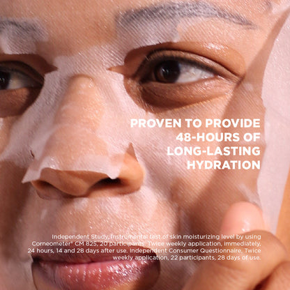 Masque en feuille à l&