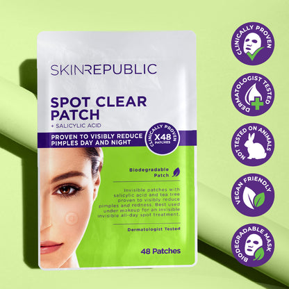 Spot Clear Pickel-Patch mit Salicylsäure (48 Patches)