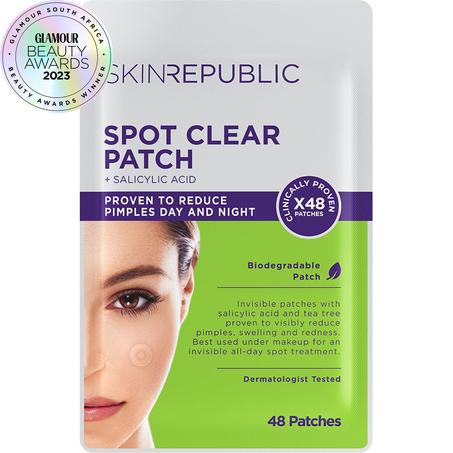 Spot Clear Pickel-Patch mit Salicylsäure (48 Patches)