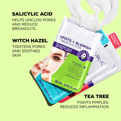 Spots + Blemish Sheetmask
