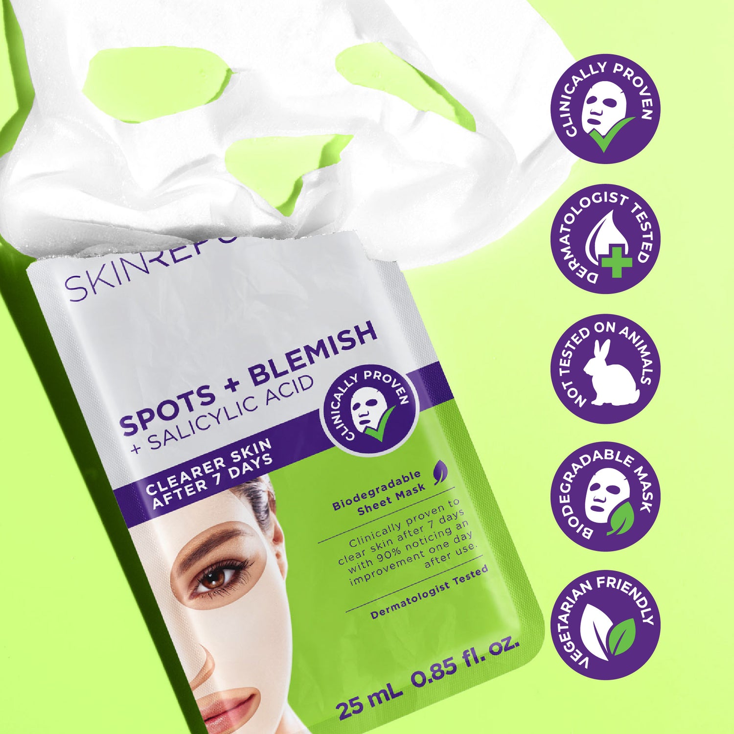 Spots + Blemish Sheetmask