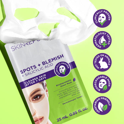 Spots + Blemish Sheetmask